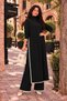 Women's 2-Piece Indian Knitwear Set with Long Tunic and Pants - 6