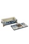Blue Patterned Jewelry Box 19X8Cm - 2