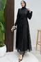 Ayperi Hijab Evening Dress Black