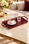 6 Pieces 🍒   Cherry Rot 🍒 Alara Presentation Tray Metal Tray with Handle | |   Coffee Presentation Tray Turkish Coffee Tray Tea Serving Tray Presentation Tray Guest Catering Tray Does Not Leave Handprints | |   El Kesmez | |   Service Tray - 3