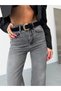 Women's High Waist Straight Cut Straight Jeans - 7