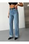 Women's High Waist Double Leg Wide Leg Jeans - 4