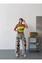 Women's High Waist Multi-Ripped Baggy Wide Leg Jean Pants - 7