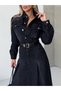 Women's Denim Jeans Long Dress - 3
