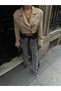 Women's Leopard Patterned High Waist Wide Leg Jeans