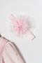 Baby Girl Christening Dress with Bandana, Lace, Newborn Hospital Discharge Wedding Dress, Evening Gown, Christening Dress 68 - 6