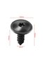 10x Car Engine Splash Guard Self Tapping Screws for Volkswagen VW Jetta MK5 6 Golf 4 5 6 7 CC Tiguan - 8