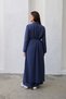 Long Jacket Navy Blue - 5