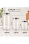 12 Pieces of 3 Different Large Sizes Vacuum Jars with Metal Lids - Storage Container Set - 1300 ml - 850 ml - 600 ml - 5