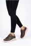Grijak Brown Lightweight Daily Walking and Running Sports Shoes for Women