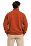 0S10278 Basic Yarım Fermuarlı Sweatshirt TURUNCU - 2