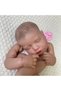 With Cloth Body MRB 20 Inch Reborn LouLou 3D Skin Painted Kit With Rooted Eyelashes and Cloth Body U - 3