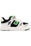 High-Top Lightweight Children's Sports Shoes Green-White - 3