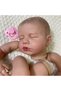 With Cloth Body MRB 20 Inch Reborn LouLou 3D Skin Painted Kit With Rooted Eyelashes and Cloth Body U - 2