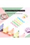 Rayyan Mini Colorful Highlighter Pens,33 Piece Stackable Kawaii Marker Set,Soft Chisel Tip Pastel Highlighters for School and Office - 2