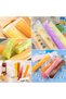 100Pcs Disposable Ice Mold Bags with Zip Seals and Funnel,BPA Free Freezer Tubes for Smoothies and Snacks - 4
