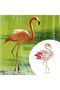 Rhinestone Crystal Flamingo Animal Brooch,Enamel Bird Lapel Pin for Women and Girls - 3