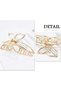 Butterfly Metal Hair Clips,Non-Slip Design,Gold and Silver,2 Pcs - 3