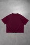 تي شيرت رجالي من Raw Bordo Boxy Crop - 6
