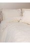 Cotton Linen Double Duvet Cover Set Kivora Beige - 3