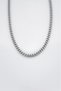 6mm X 50cm Vintage Steel Chain Necklace KA1172GM - 6