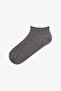 3 Pairs of Seamless Cotton Socks with Glitter Detail and Diamond Pattern - 4