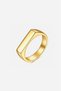 316L Steel Rectangle Cut Men's Ring Ka1345Al - 3