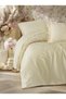 Elegant Satin Double Duvet Cover Set Beige