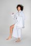 Classic Bathrobe Set Güher White Women's M/L