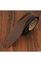 Gearlly Guitar Strap For Electric Guitar & Bass Top Layer Leather Widen Foam Padding Adjustable Guit - 7