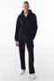 Black Stitched Detailed Shirred Balloon Cut Sweatpants - 3
