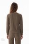 Khaki Marina Ribbed Long Sleeve Trousers Pajama Set - 6