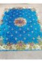 166X214 cm Turquoise Colored, Velvet Bedspread, Tablecloth-Wall Tapestry-Couch Cover