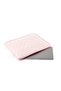 13-13.6 Inch MacBook Air Pro Compatible Leather Laptop Bag - Protective Case and Laptop M2 M3 - Light Pink - 7