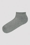 Men's Super 3-Piece Gray Booties Socks - 2