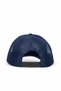 Fox Logo Cordura Navy Blue Trucker Hat - 4