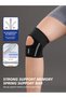 XL Black JINGBA SUPPORT 1 Piece Women Men Adjustable Breathable Elastic Lightweight Knee Support wit - 4