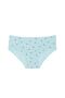 High Waist Printed Bato Folding 5-Piece Panties 5000-3 - 5