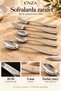 Efes 60 Piece 18/10 Stainless Steel Fork Spoon Set - 3