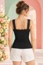 Women's Cotton & Modal Thick Lace Strap V-Neck Regular Tank Top - Soft Texture & Breathable Fabric - 4