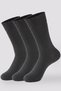 3-Piece Smoked Men's Business Modal Seamless Reinforced Thin Summer Socks - Premium - 8