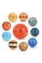10pcs Solar System Planet Moon Sun PU Stress Ball Space Science Early Education Gift