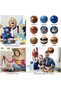 10pcs Solar System Planet Moon Sun PU Stress Ball Space Science Early Education Gift - 5