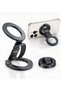 Magnetic Phone Holder Double-Sided Magsafe Compatible Openable Ring Corner Iron Gym