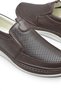 2354 Full Orthopedic Sole 100% Genuine Leather Men's Shoes Laceless Summer Men's Perforated Shoes - 3