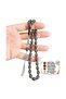 12-Piece Watermelon Split Georgian Stone Prayer Beads Lt1423