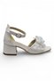 D612 Evening Dress Girls' Heeled Shoes Stoned Open Girls' Engagement Evening Dress Shoes - 2