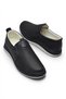 2354 Full Orthopedic Sole 100% Genuine Leather Men's Shoes Laceless Summer Men's Perforated Shoes