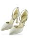 1089 Open Back Women's Heeled Shoes 8.5 cm Stone-Embellished Evening Dress Wedding Engagement Henna Night - 2