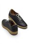 420 Full Orthopedic Light Flexible Sole Daily Genuine Leather Women's Shoes with Rubber Laces - 4